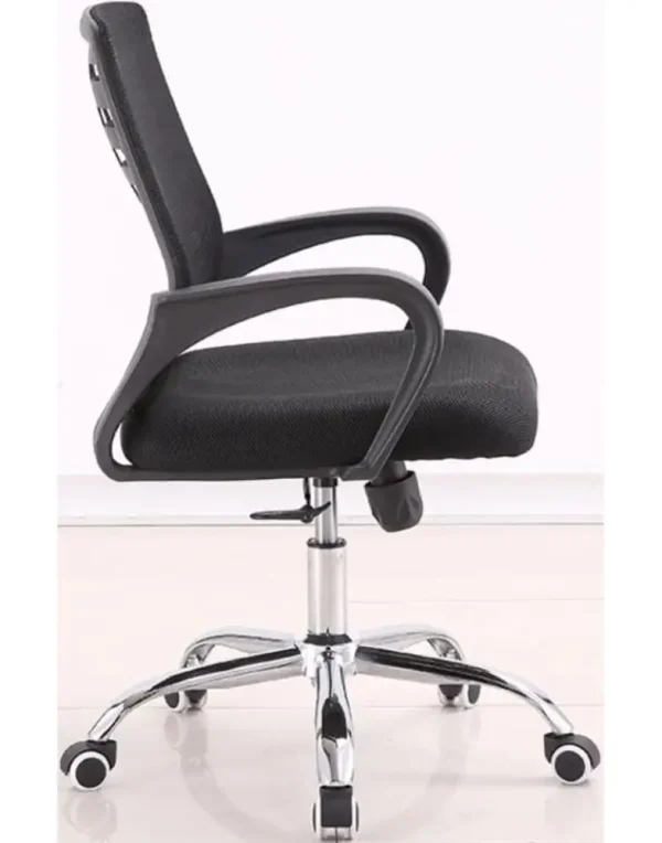 כיסא למשרד עם משענת ארגונומית לתנוחת גוף מדויקת