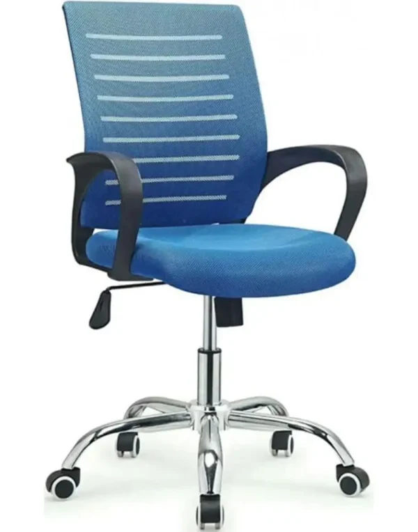 כיסא משרדי יפהפה ואיכותי בצבע כחול