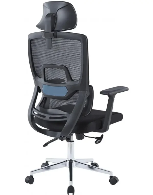כיסא מחשב ארגונומי מפואר עם משענת יציבה ונוחה לתמיכה מרבית בגב