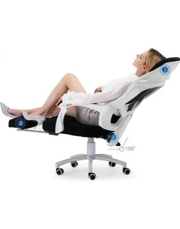 כיסא גיימרים מתכוונן עם מנגנון נעילה למשענת
