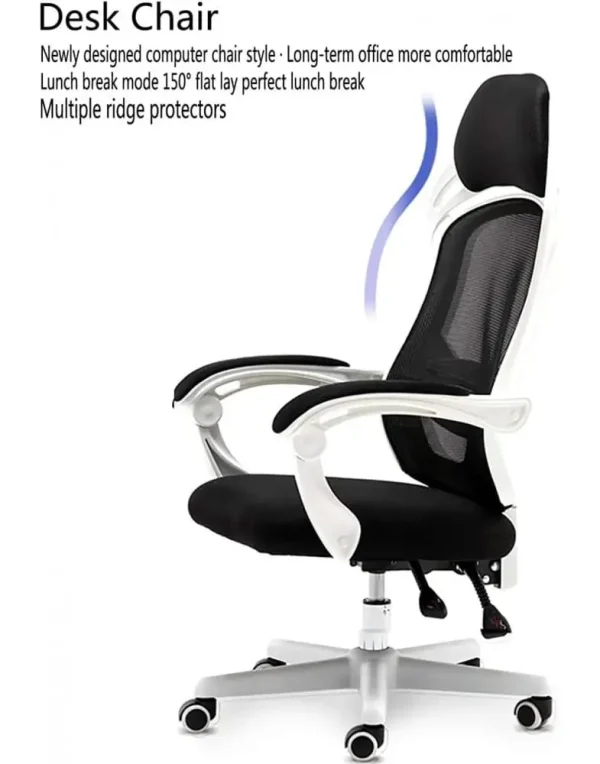כיסא מחשב מעוצב ומרשים לתמיכה מלאה בגוף