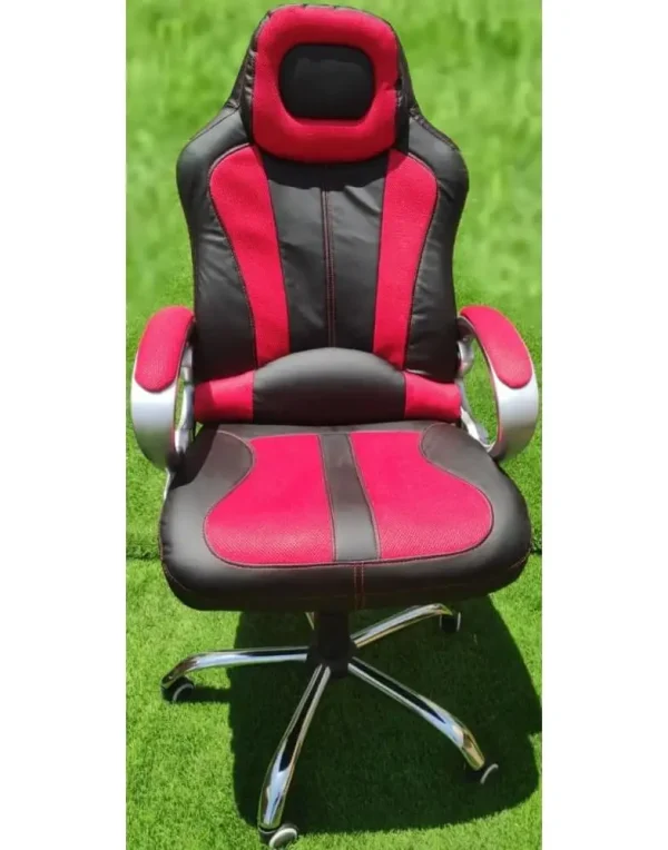 כיסא מחשב בעיצוב גיימינג ובאדום בוהק