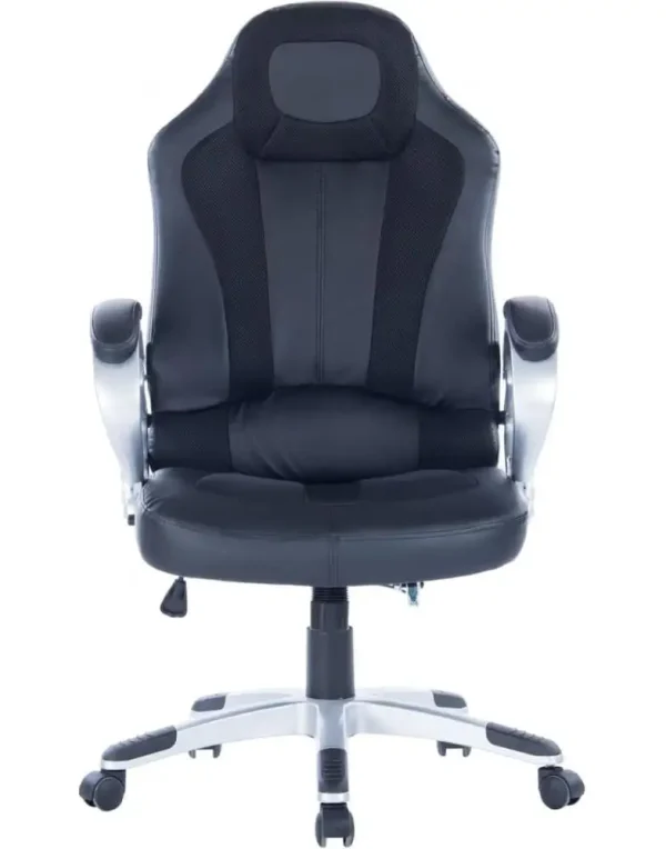 כיסא גיימינג למשרד בצבע שחור אלגנטי