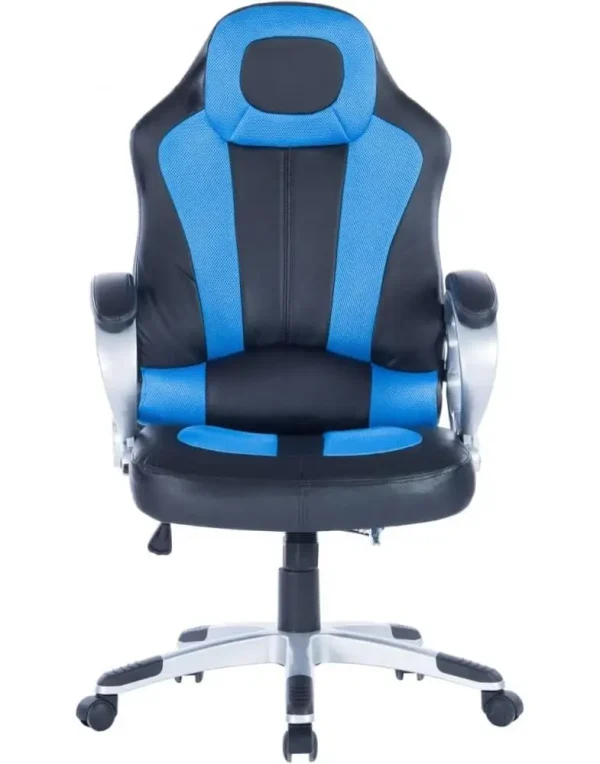כיסא גיימינג למשרד בצבע כחול מרהיב