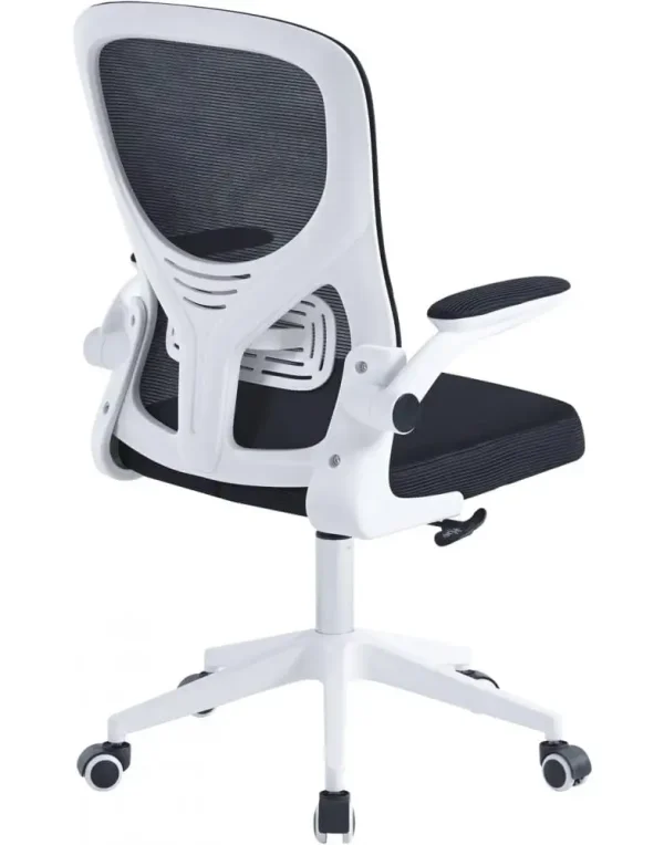 כיסא משרדי עם משענת ארגונומית איכותית, גבוהה לתמיכת גב מרבית